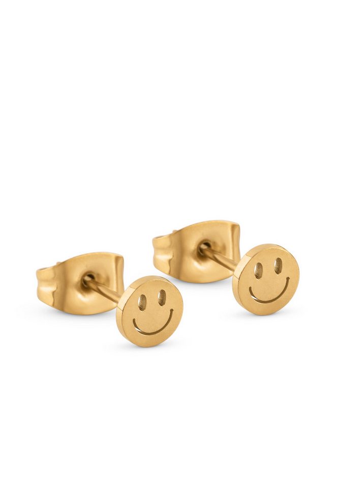 Akitsune Creolen-Set Joyful Earring Gold – Bild 3 von 5