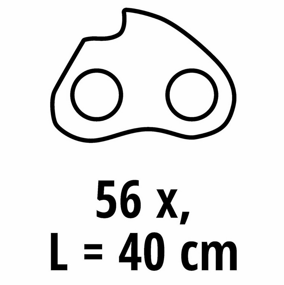 Einhell Akku-Kettensäge Einhell Sägekette 40 cm, 3/8", 56 TG, 1,3 mm GP-LC 36/40 Li – Bild 5 von 5