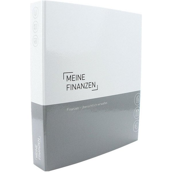 Aktenordner Meine Finanzen, mit Register