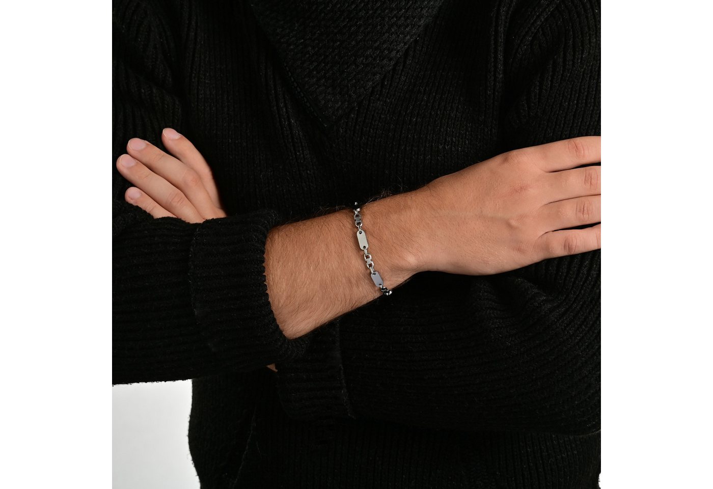 AKZENT Edelstahlarmband Elvin, langlebig – Bild 4 von 4