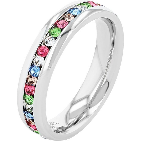 AKZENT Fingerring Colorful, langlebig, Damen Ring