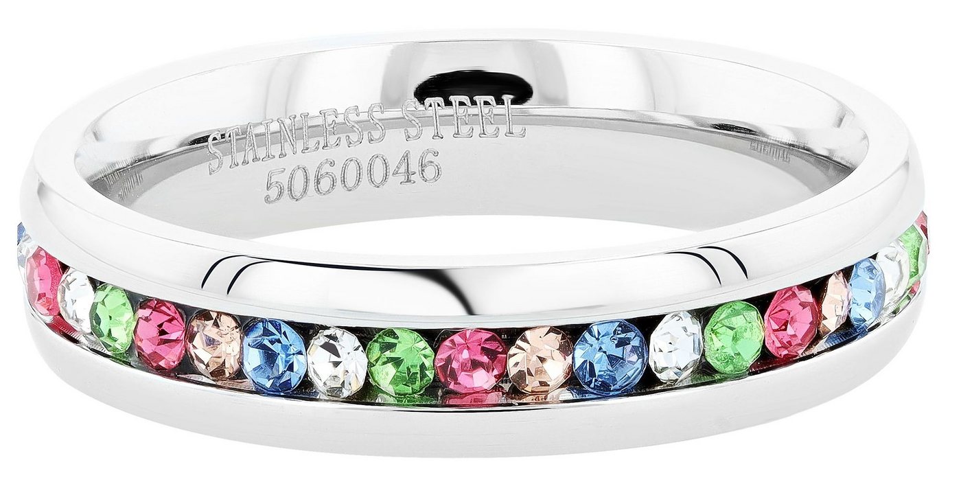 AKZENT Fingerring Colorful, langlebig, Damen Ring – Bild 3 von 4