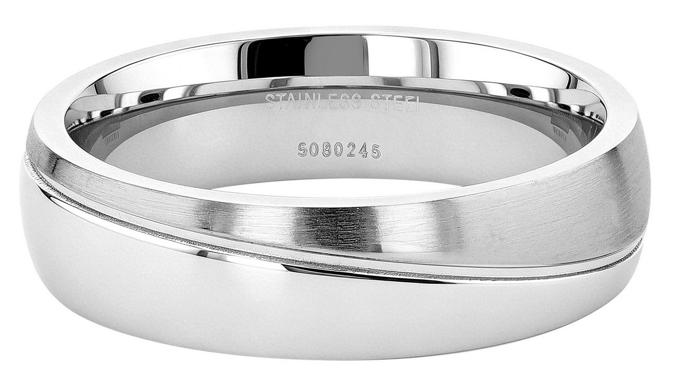 AKZENT Fingerring FürImmer, Edelstahl, langlebig – Bild 3 von 3