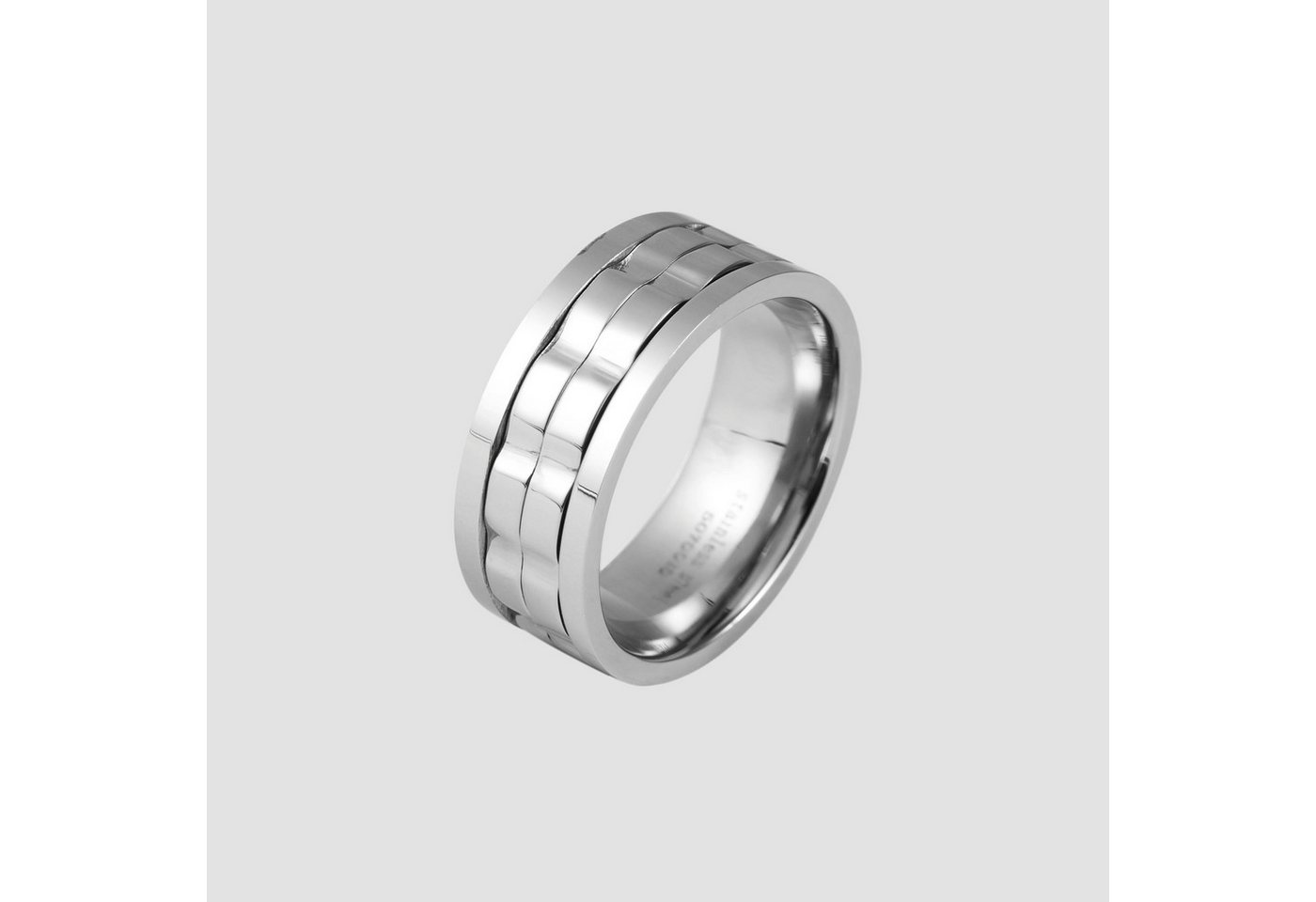 AKZENT Fingerring Milos, langlebig, Herren Ring – Bild 2 von 2