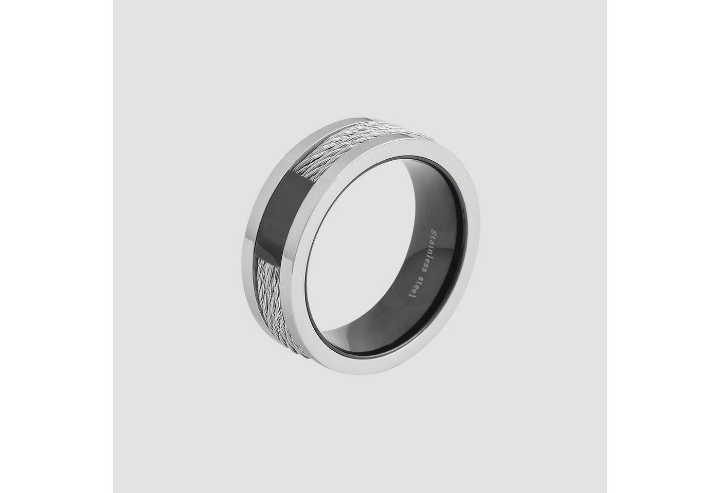 AKZENT Fingerring Misko, langlebig, Herren Ring – Bild 2 von 2