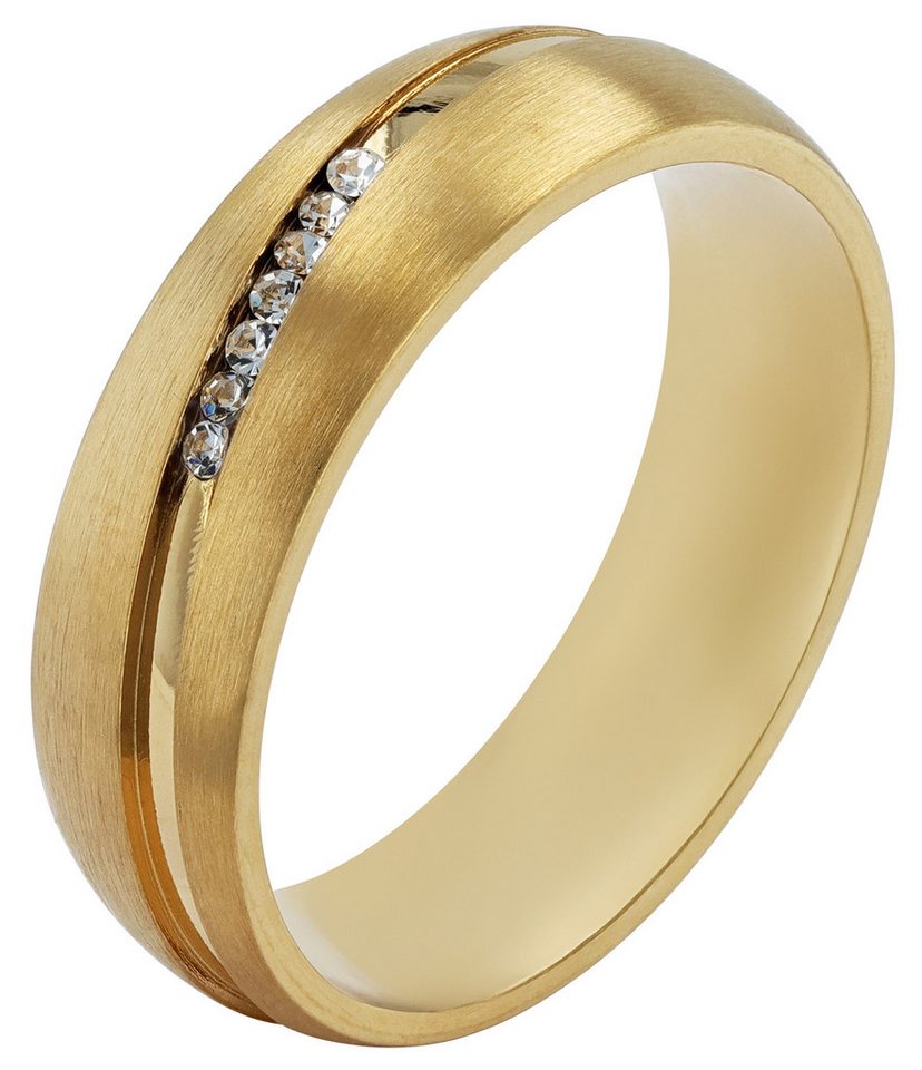 AKZENT Partnerring Aubrey, goldfarbig, langlebig, Damen Ring – Bild 2 von 4