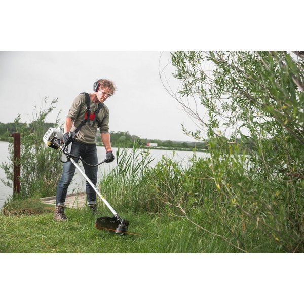AL-KO Benzin-Motorsense BC 500 B, 25 cm Arbeitsbreite Messer, 41 cm Arbeitsbreite Faden