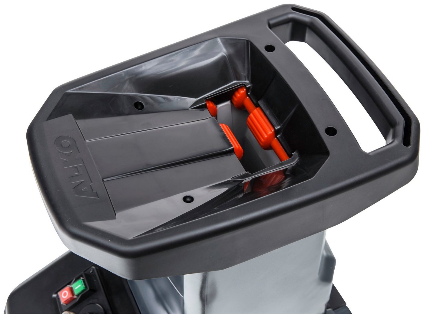 AL-KO Leisehäcksler Easy Cruhs LH 2810, 4,2 cm max. Astdurchmesser, mit Fangbox und Nachstopfer – Bild 5 von 5