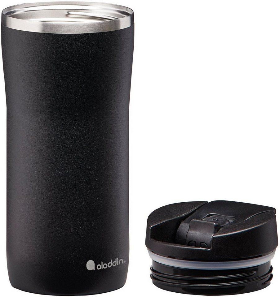 aladdin Coffee-to-go-Becher Barista Mocca, Edelstahl, Kunststoff, 2,5 Stunden heiß & 4,5 Stunden kalt, auslaufsicher, 350 ml – Bild 4 von 5