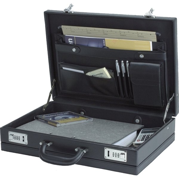 Alassio® Aktentasche Attachekoffer Ponte schwarz