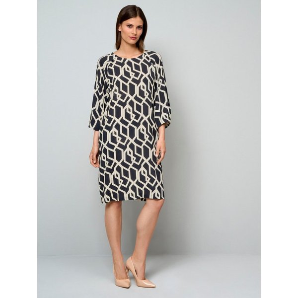 Alba Moda Druckkleid Druckkleid mit grafischem Muster