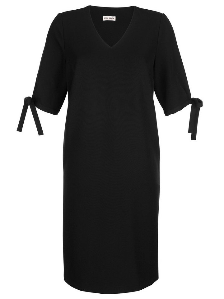 Alba Moda Midikleid Elegantes Freizeitkleid mit Schlitz – Bild 5 von 5