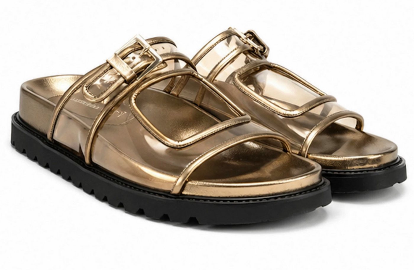 ALBERTA FERRETTI Schuhe Slippers Ergonomisch Geformtes Fußbett 41 Sandale Profilierte Sohle für Stabilität und Komfort – Bild 2 von 5
