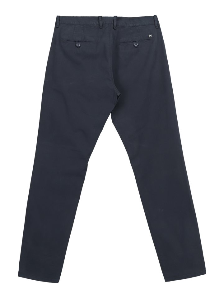 Alberto Stoffhose blau,Casual,Baumwolle,Unifarben,Regular Fit,Mittel – Bild 2 von 2