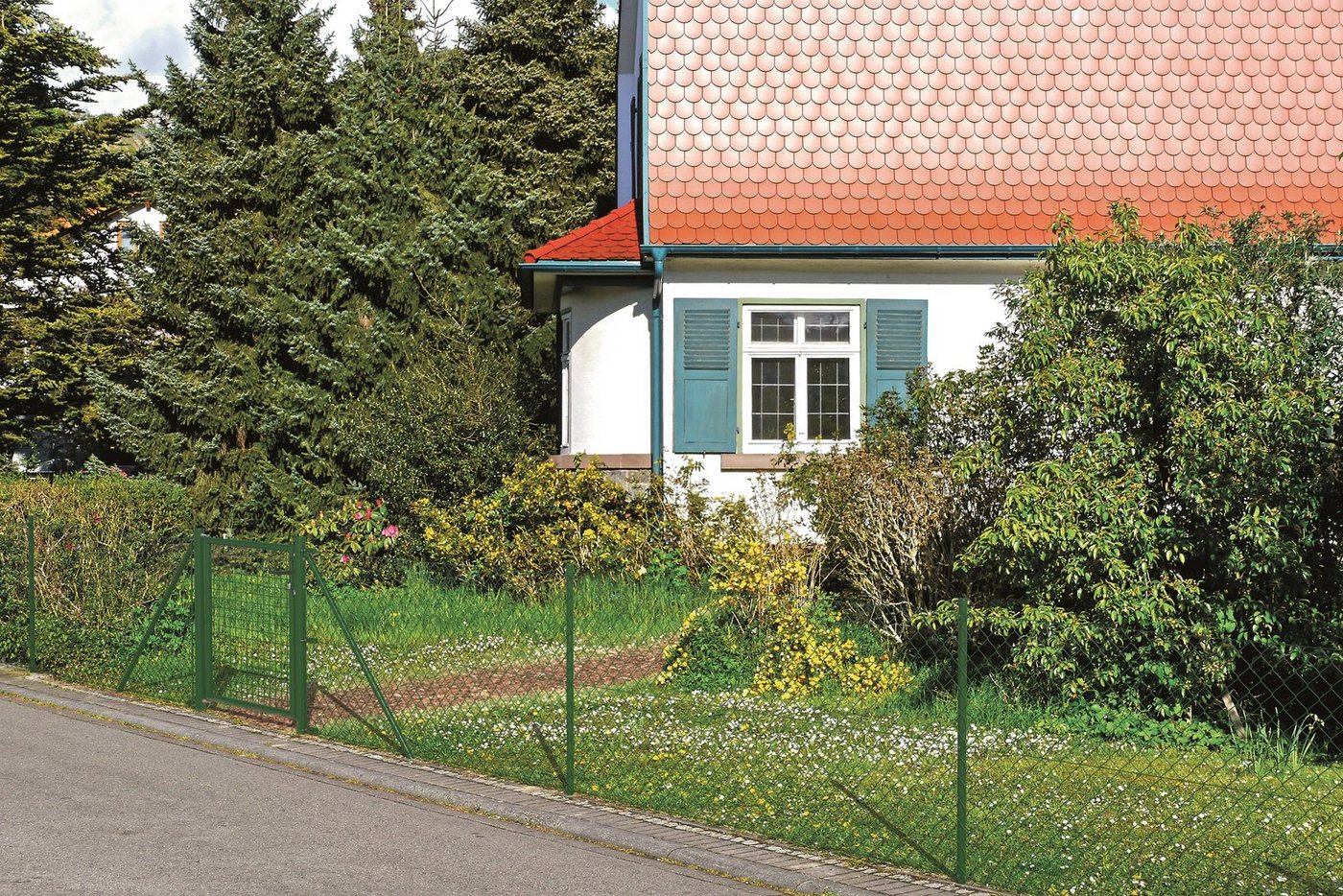 Alberts Maschendrahtzaun Maschendraht-Geflecht, Höhe: 80-200cm, Gesamtlänge: 10-25 m – Bild 2 von 3