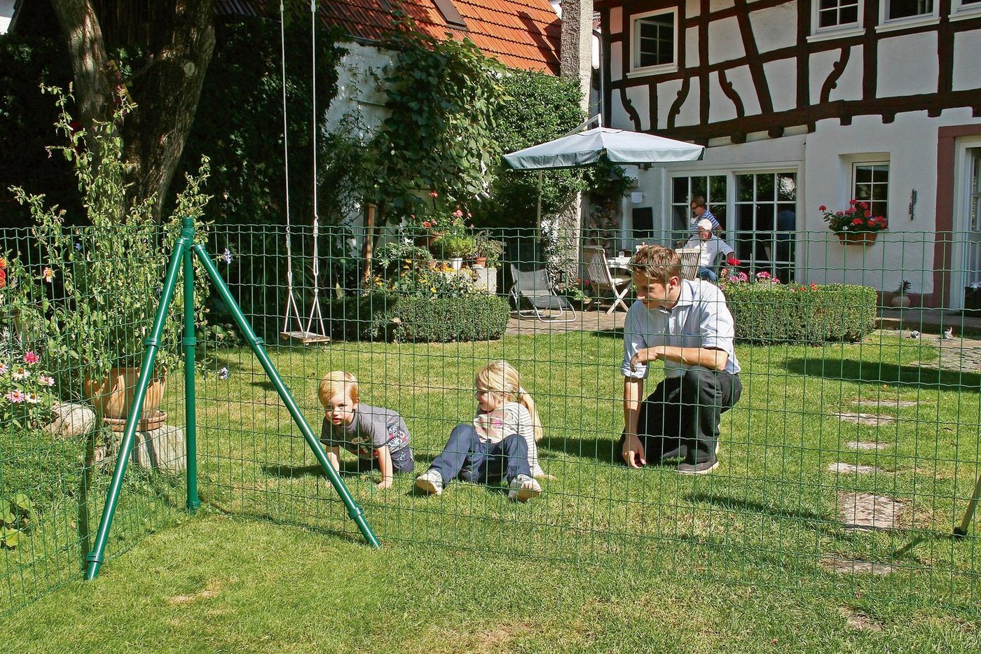 Alberts Schweißgitter Fix-Clip Pro®, Höhe: 80-150cm, Gesamtlänge: 10-25 m – Bild 4 von 4