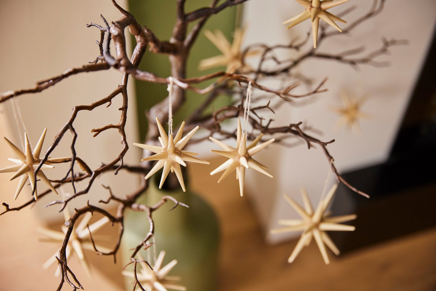 Albin Preissler Christbaumschmuck aus Holz, Handwerkskunst aus dem Erzgebirge (6-tlg), Weihnachtsdeko – Bild 2 von 5