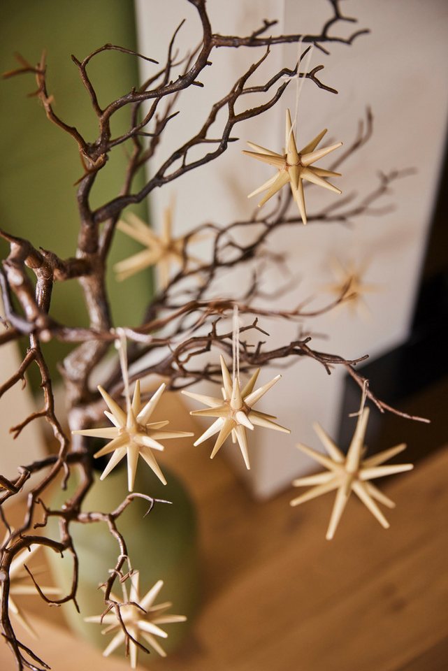 Albin Preissler Christbaumschmuck aus Holz, Handwerkskunst aus dem Erzgebirge (6-tlg), Weihnachtsdeko – Bild 3 von 5