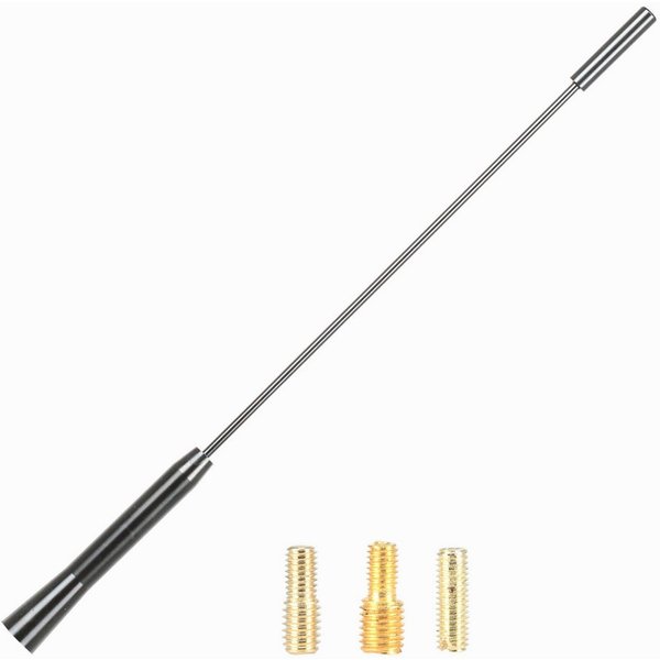 alca Dachantenne AM FM Auto Marder-Stopp 27 cm schwarz M4 M5 M6 Autoradio-Ersatzantennenstab (AM/FM, DAB)
