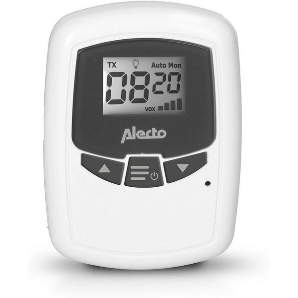 Alecto Babyphone DBX-80BU, 1-tlg., VOX-Funktion, Direktstecker, Displaybeleuchtung, für zwei Räume