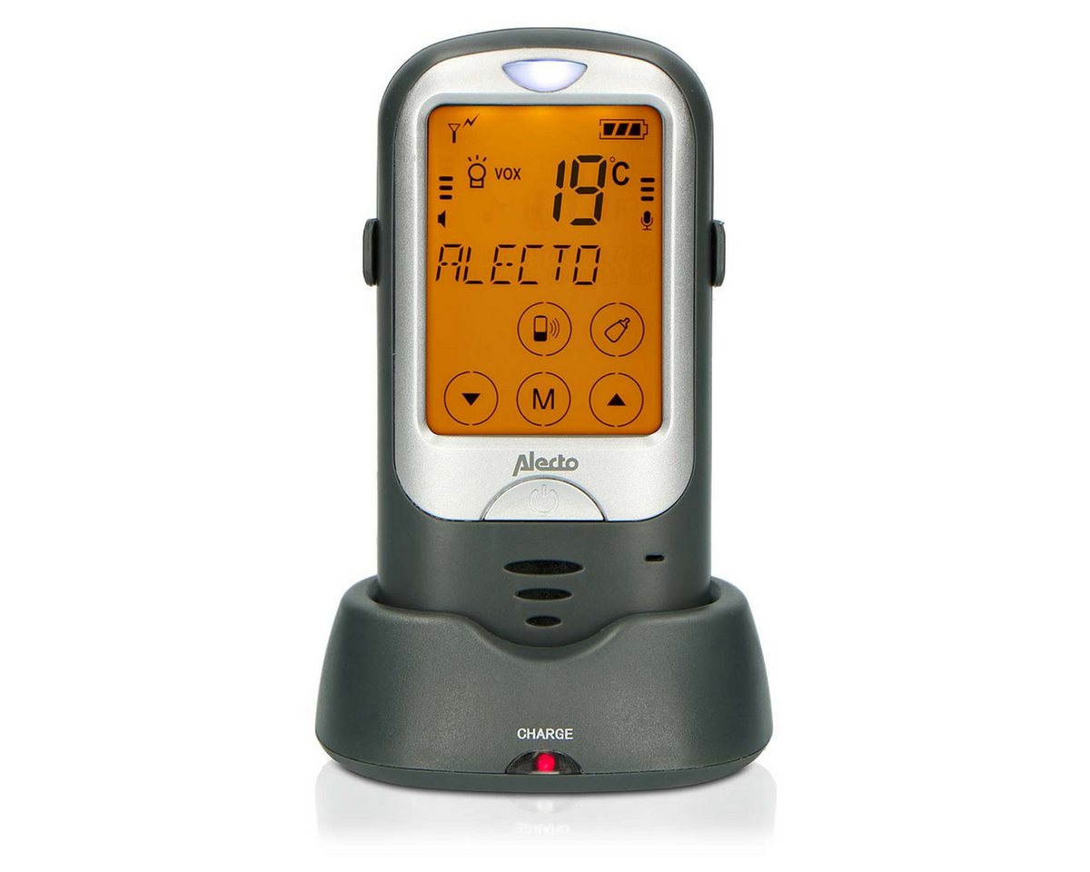 Alecto Babyphone DBX68GS, 2-tlg., Outdoor geeignet, Gegensprechfunktion, Nachtlicht, Temperaturalarm – Bild 2 von 5