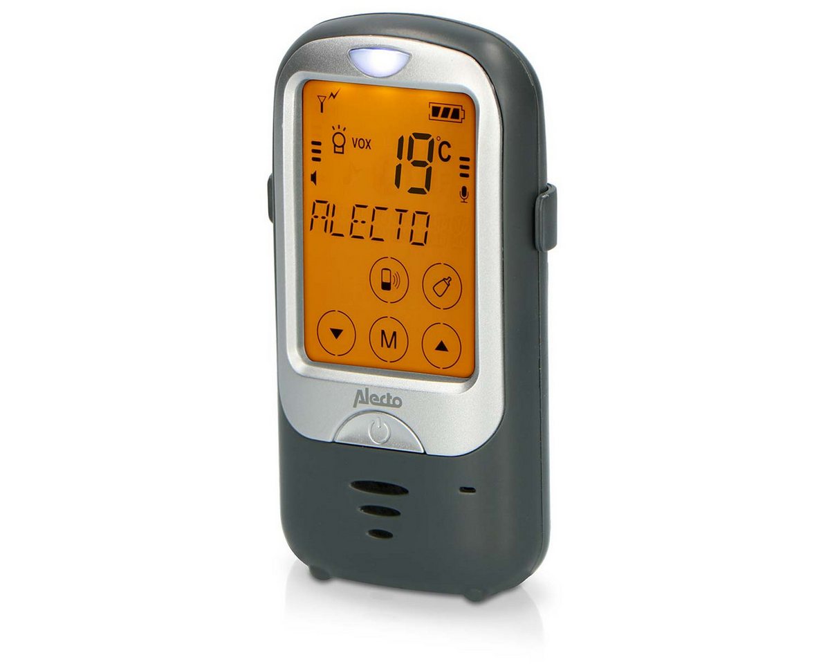Alecto Babyphone DBX68GS, 2-tlg., Outdoor geeignet, Gegensprechfunktion, Nachtlicht, Temperaturalarm – Bild 5 von 5