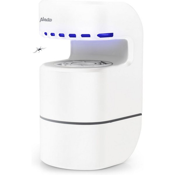 Alecto Insektenvernichter BC14WH, energiesparende chemiefreie & geruchlose UV-Insektenfalle für 30m²/70m