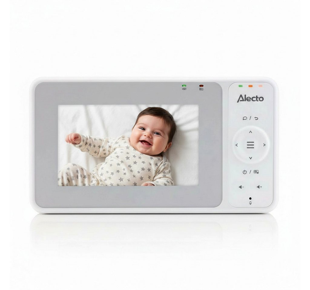 Alecto Video-Babyphone DVM2043, 1-tlg., Nachtsicht, Gegensprechfunktion, VOX, Nachtlicht, schwenkbar – Bild 2 von 5