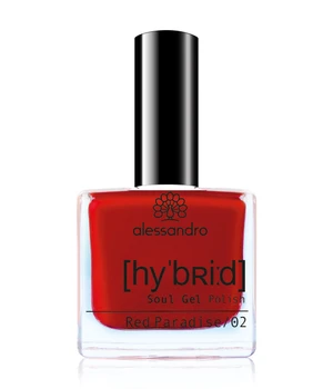 Alessandro Hybrid Nagellack · 8 ml · Dunkelrot