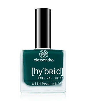 Alessandro Hybrid Nagellack · 8 ml · Schwarz