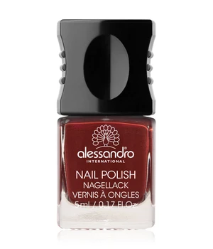 Alessandro Nail Polish Colour Explosion Small Nagellack · 5 ml · Dunkelrot