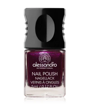 Alessandro Nail Polish Colour Explosion Small Nagellack · 5 ml · Schwarz
