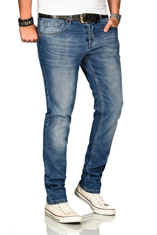 Alessandro Salvarini Stretch-Jeans ASAngelo Angenehme Passform durch vorhandenen Elasthan Anteil – Bild 2 von 5