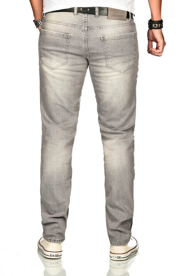 Alessandro Salvarini Stretch-Jeans ASAngelo Angenehme Passform durch vorhandenen Elasthan Anteil – Bild 4 von 5