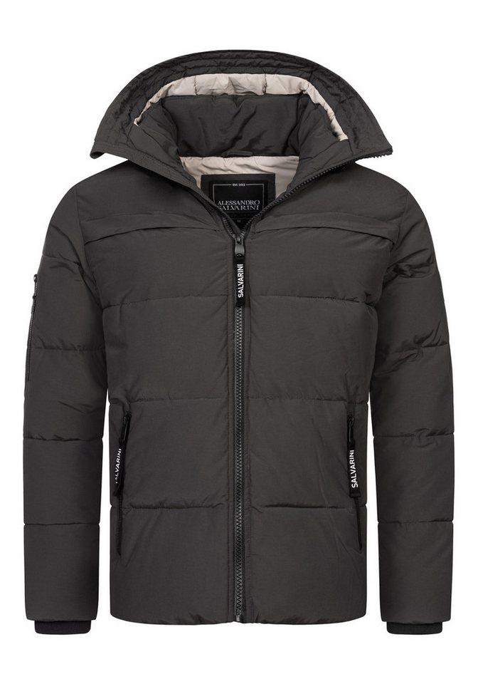 Alessandro Salvarini Winterjacke ASDiego mit extra hohem Kragen und vielen Taschen – Bild 5 von 5