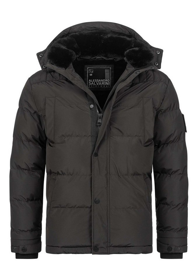 Alessandro Salvarini Winterjacke ASEzkimo mit warmen Teddyfell – Bild 5 von 5