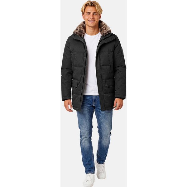 Alessandro Salvarini Winterjacke ASGiova Parka mit warmem Kunstfellkragen und hochwertigem Obermaterial