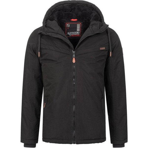 Alessandro Salvarini Winterjacke ASLighty innen komplett mit warmem Teddyfell