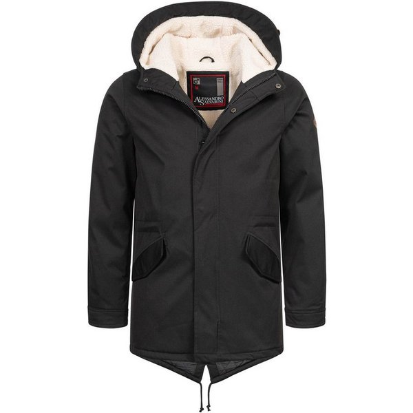Alessandro Salvarini Winterjacke ASMauro mit warmem Teddyfell