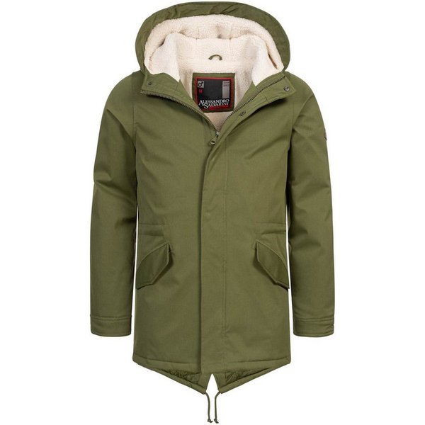 Alessandro Salvarini Winterjacke ASMauro mit warmem Teddyfell
