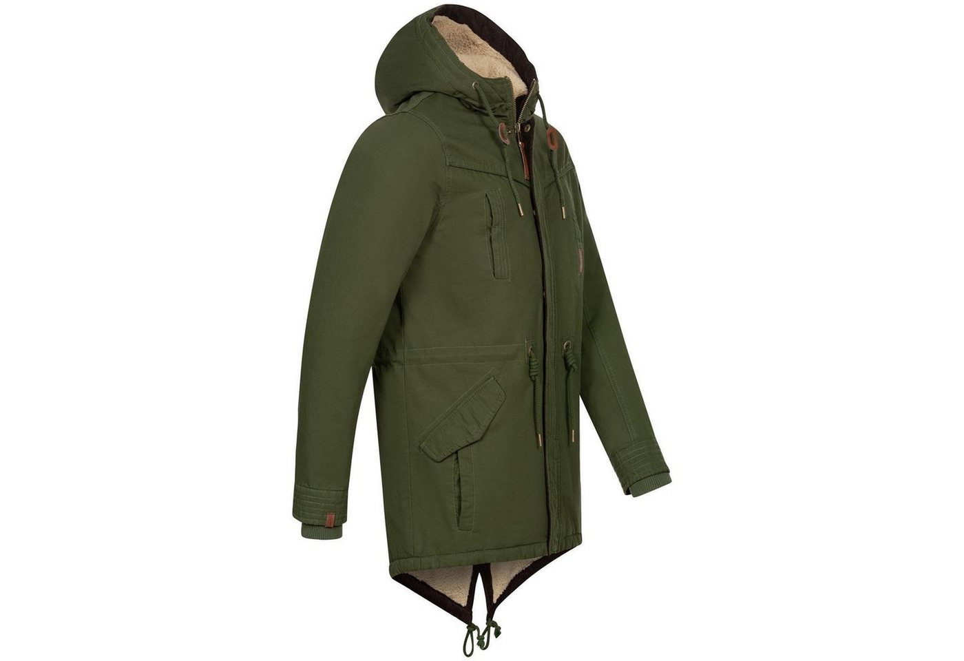 Alessandro Salvarini Winterjacke ASMenara mit warmem Teddyfell – Bild 4 von 5