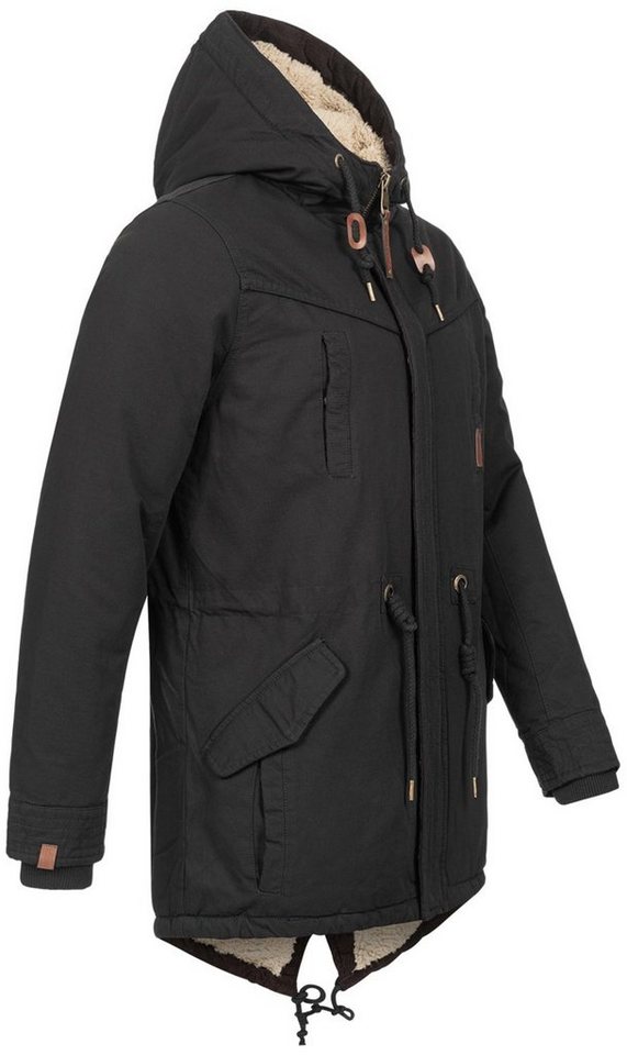 Alessandro Salvarini Winterjacke ASMenara mit warmem Teddyfell – Bild 4 von 5