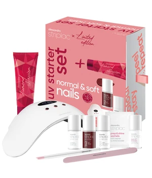 Alessandro Striplac UV Starter Set normal & soft nails Winter Edition Nagellack-Set · 1 Stk