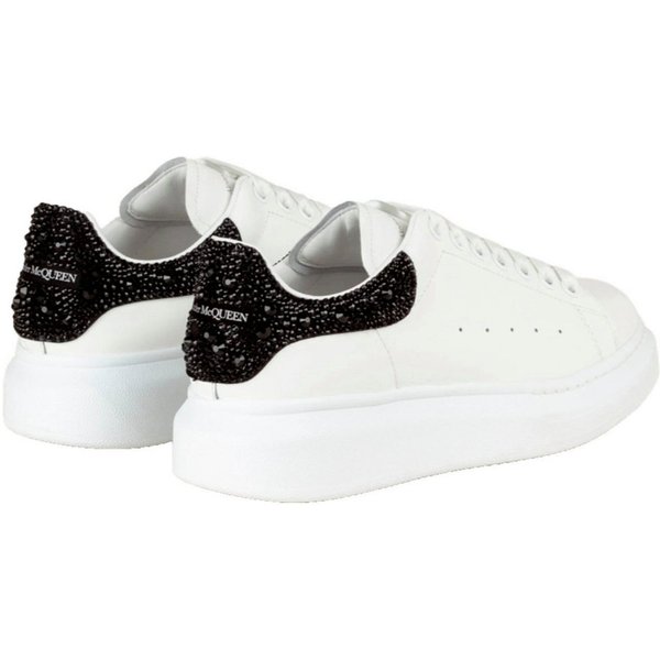 ALEXANDER MCQUEEN Kinder Crystal Embellished Oversized Schuhe Kids Sneaker Swarovski® Crystal Heel-Tab
