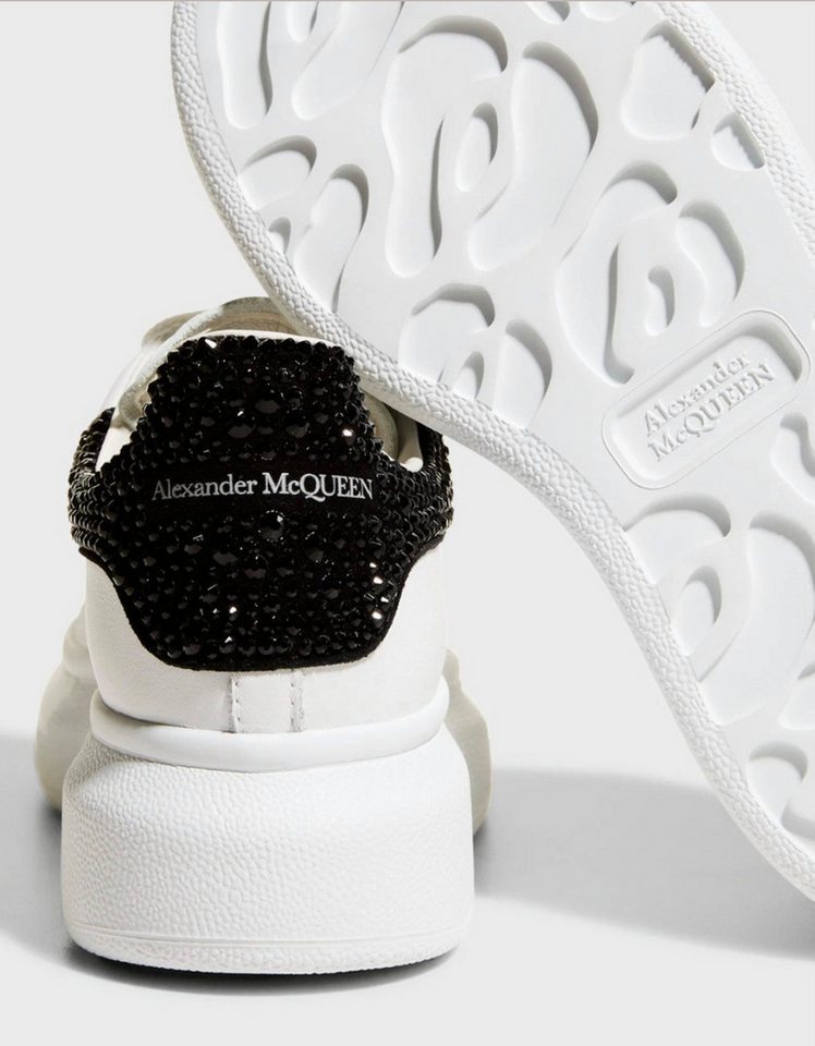 ALEXANDER MCQUEEN Kinder Crystal Embellished Oversized Schuhe Kids Sneaker Swarovski® Crystal Heel-Tab – Bild 3 von 5