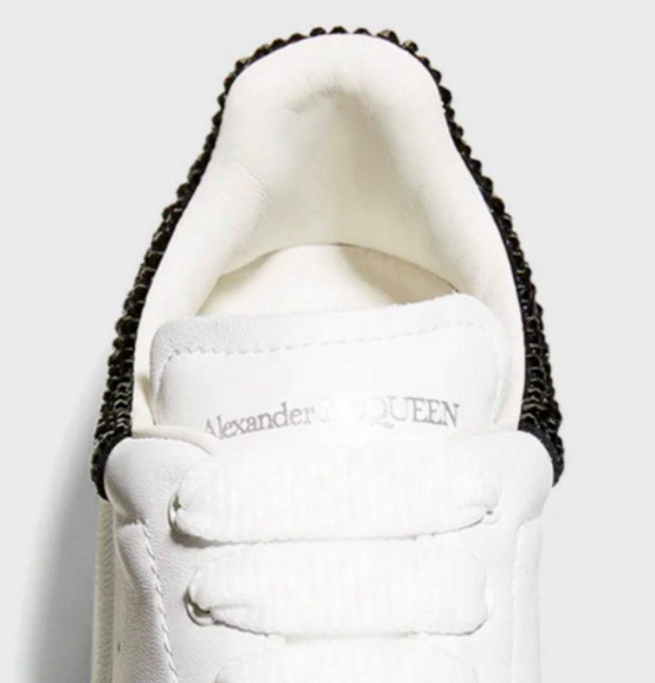 ALEXANDER MCQUEEN Kinder Crystal Embellished Oversized Schuhe Kids Sneaker Swarovski® Crystal Heel-Tab – Bild 4 von 5