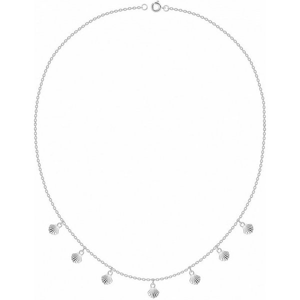 ALEXANDER YORK Kette mit Anhänger MUSCHELN, 925 Sterling Silber