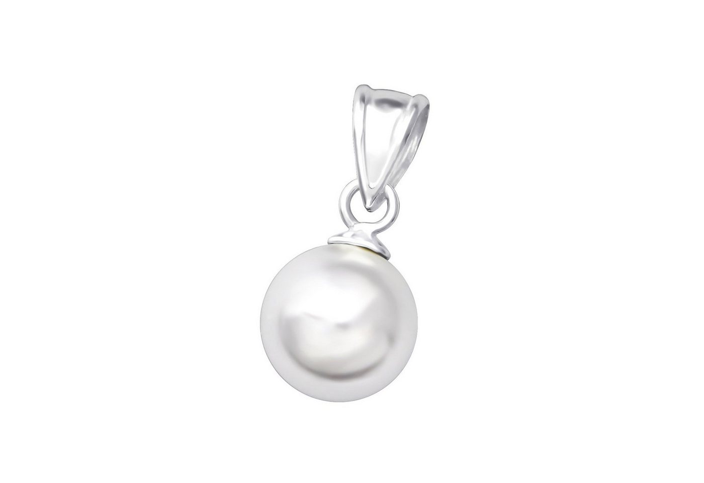 ALEXANDER YORK Kette mit Anhänger PERLE, 2-tlg., 925 Sterling Silber – Bild 2 von 5
