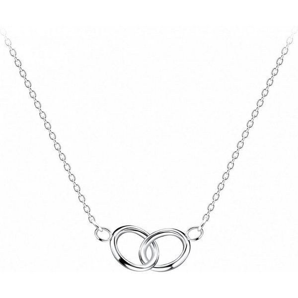 ALEXANDER YORK Kette mit Anhänger RINGE, 925 Sterling Silber