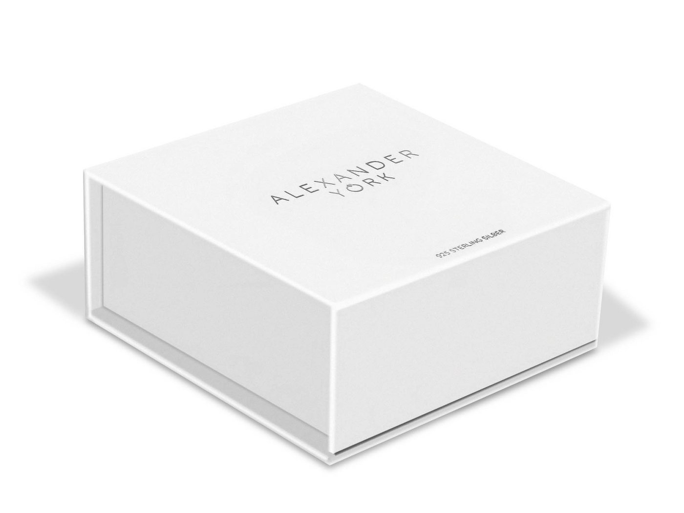 ALEXANDER YORK Paar Ohrstecker EISSTIEL, 2-tlg., 925 Sterling Silber – Bild 3 von 3